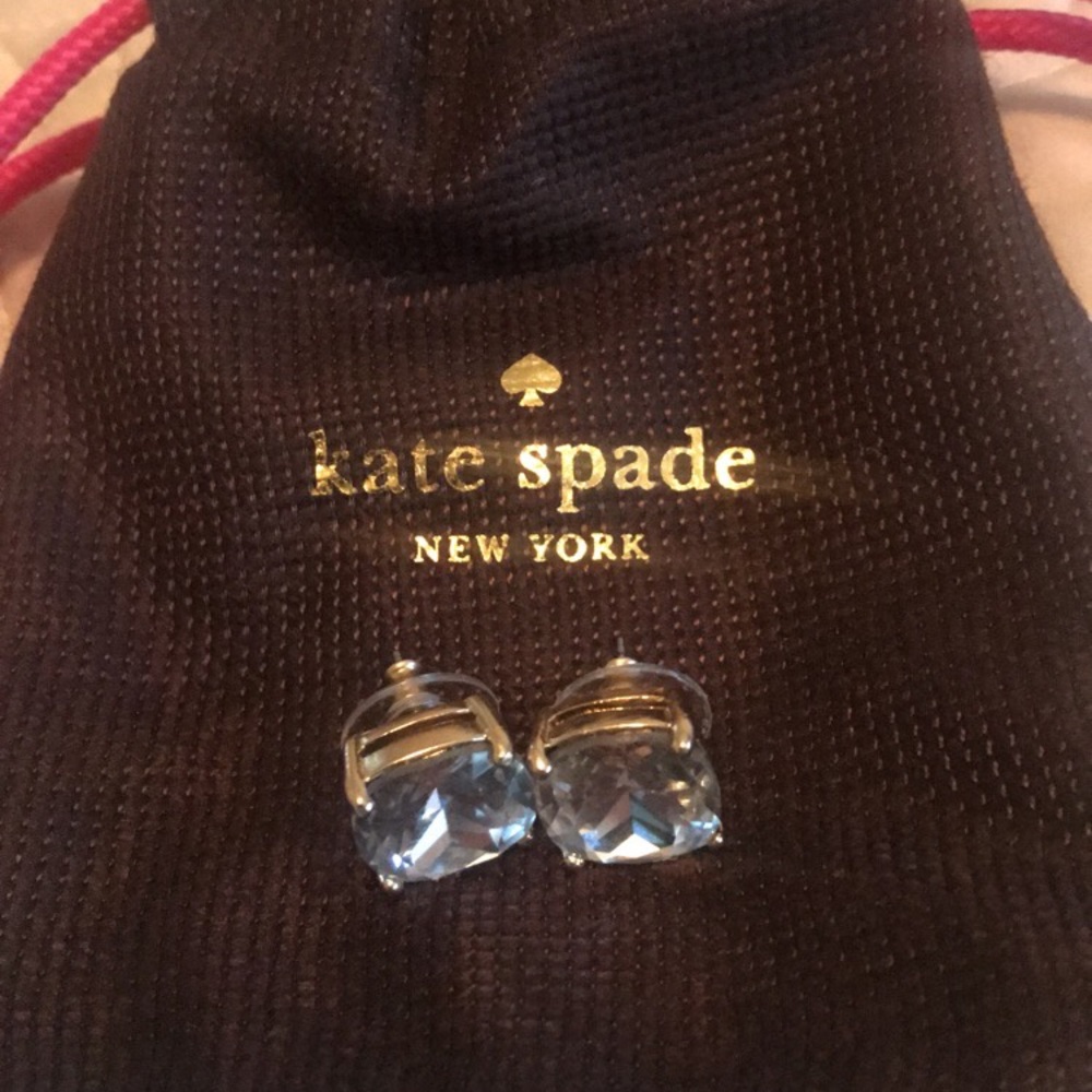 Kate spade large stud earrings